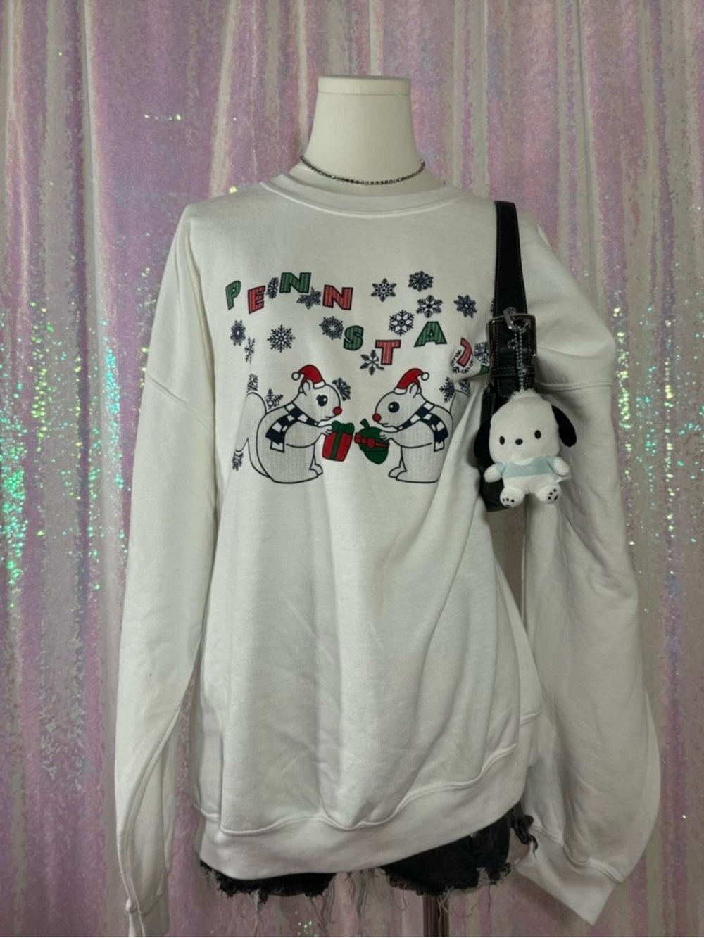 Gildan Penn State Graphic Winter Crewneck Sweatshirt (XL) ★彡